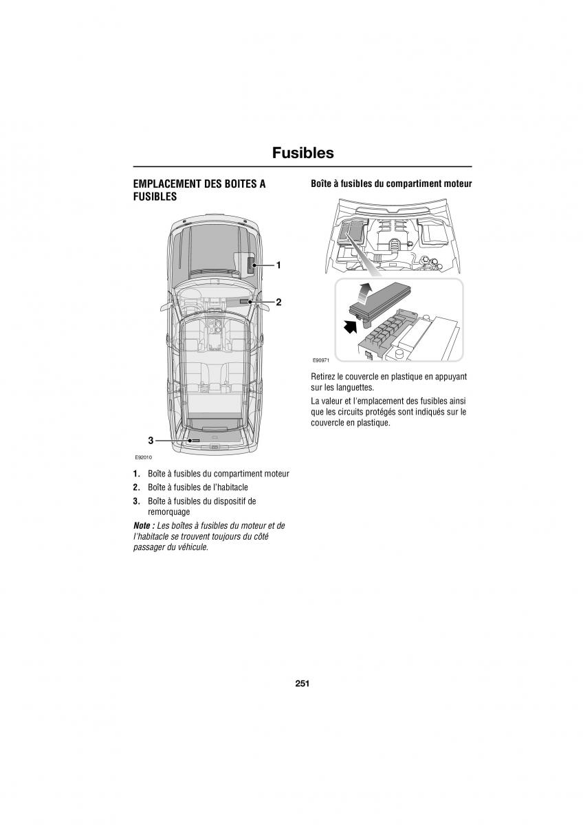 Land Rover Range Rover III 3 L322 manuel du proprietaire / page 108