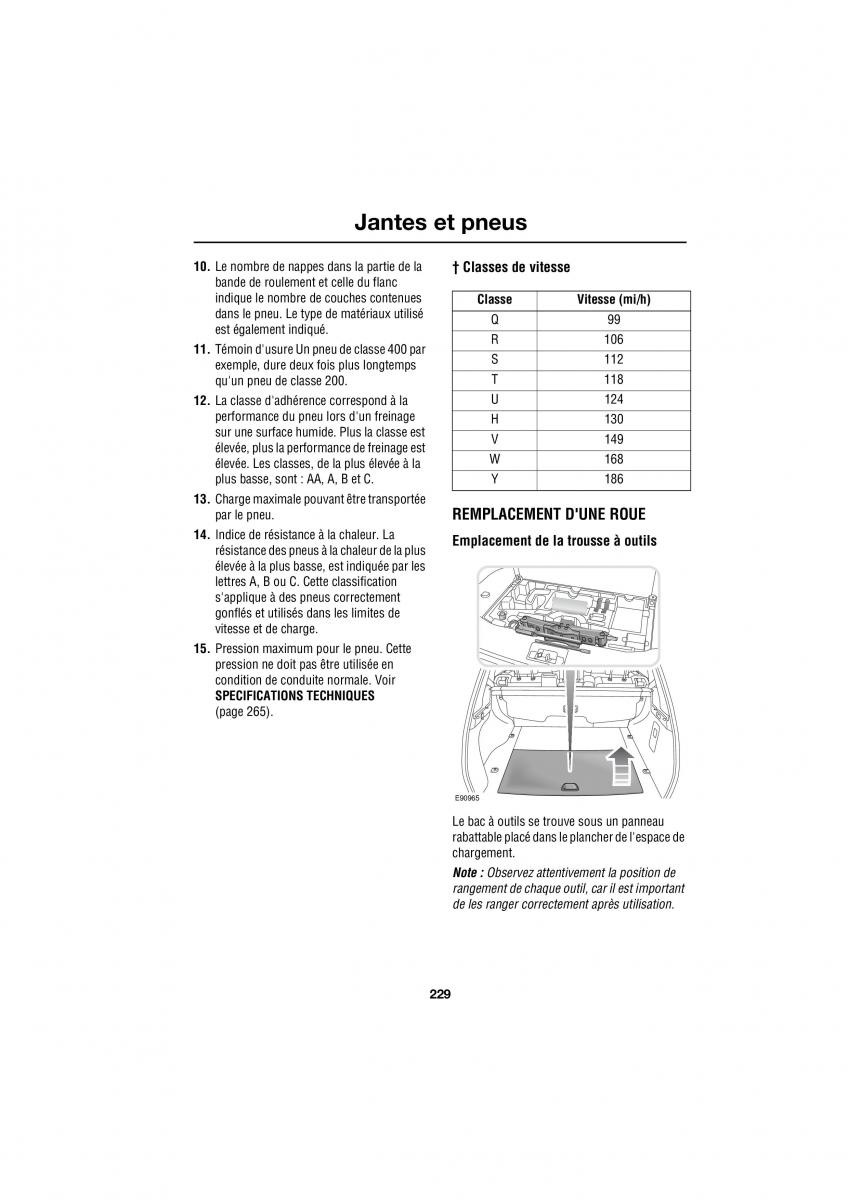 Land Rover Range Rover III 3 L322 manuel du proprietaire / page 118