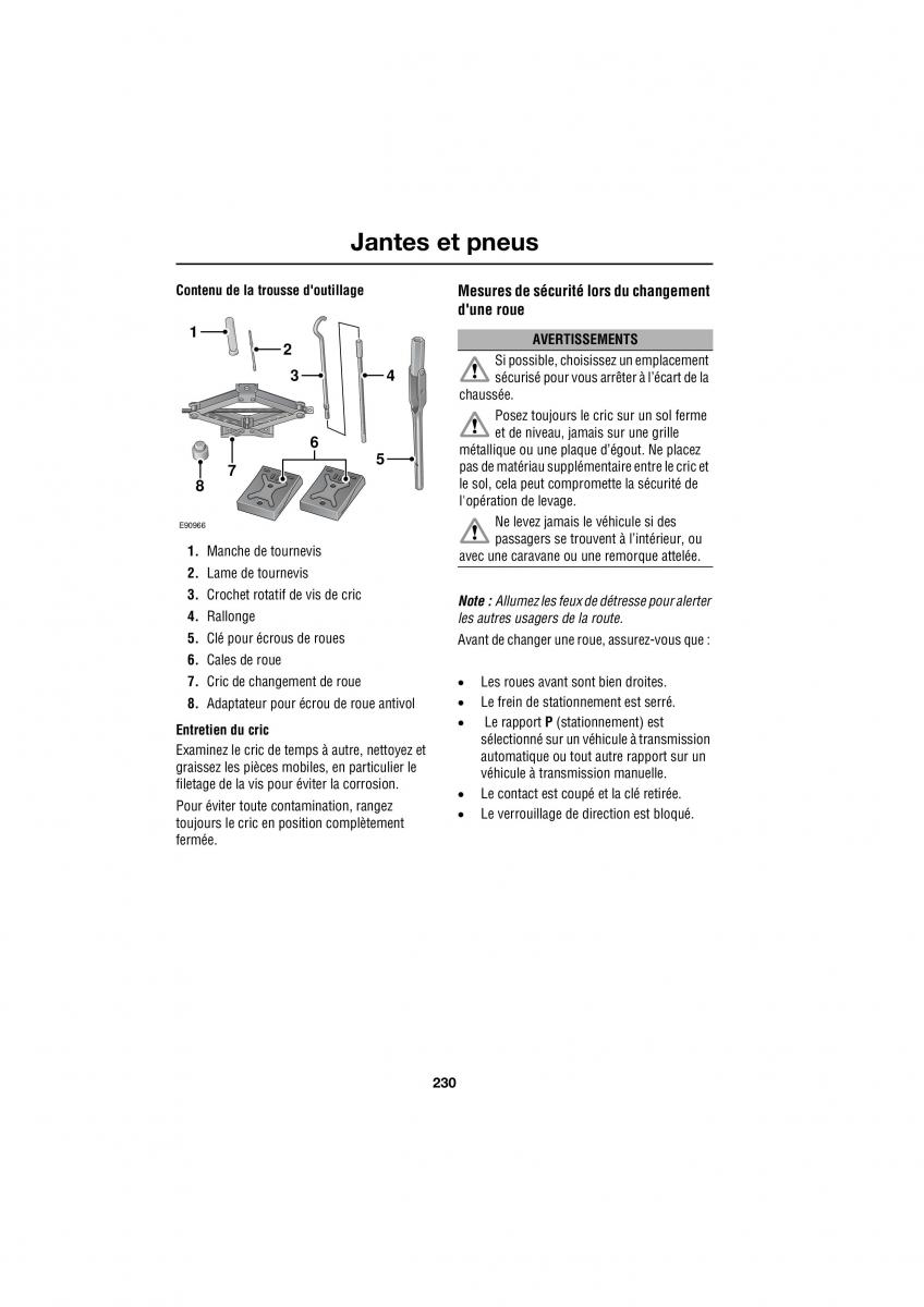 Land Rover Range Rover III 3 L322 manuel du proprietaire / page 119