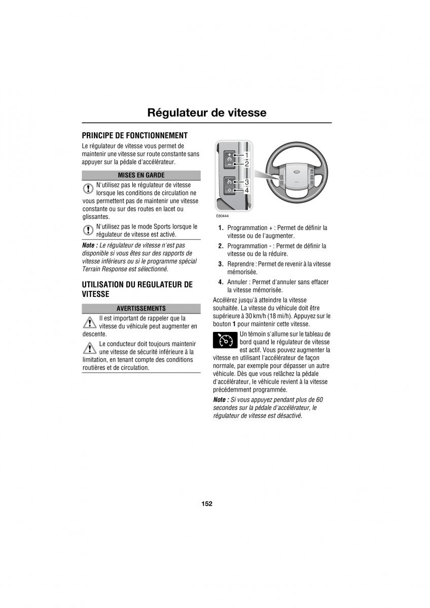 Land Rover Range Rover III 3 L322 manuel du proprietaire / page 214