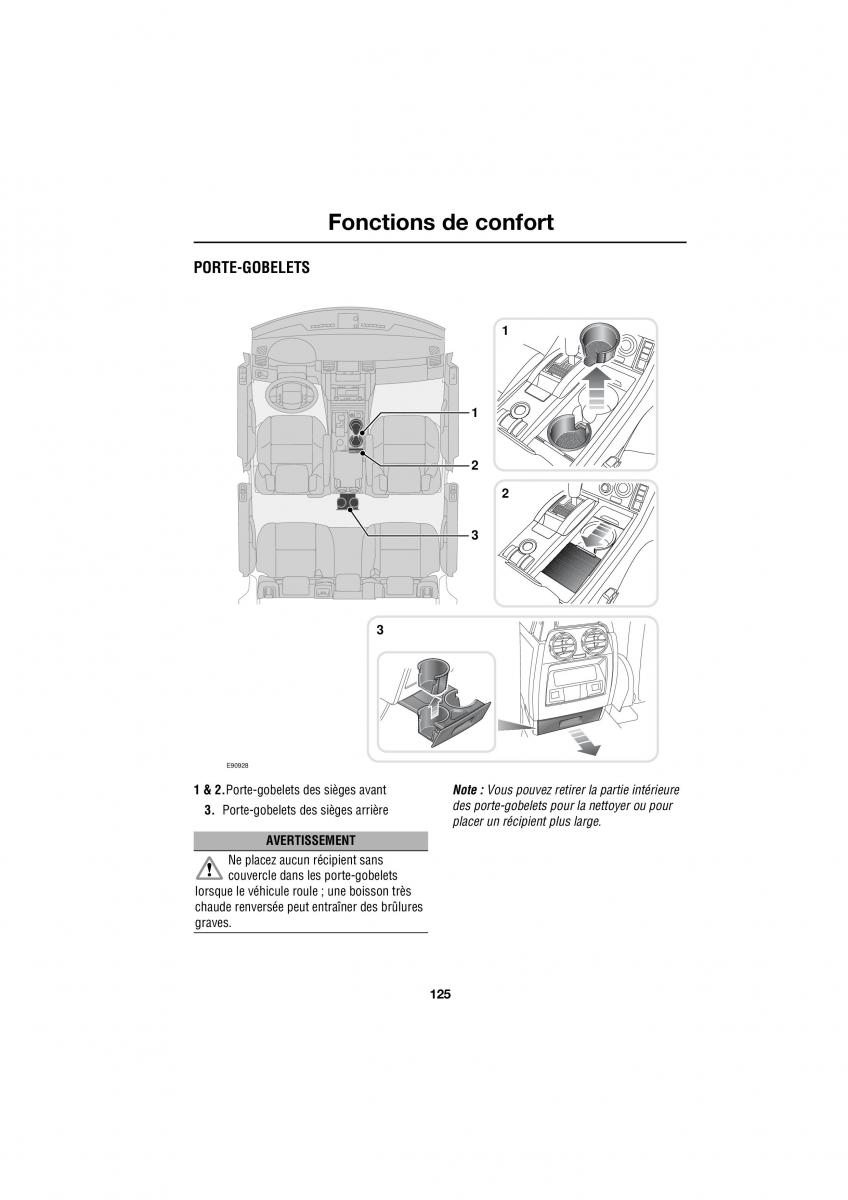 Land Rover Range Rover III 3 L322 manuel du proprietaire / page 243