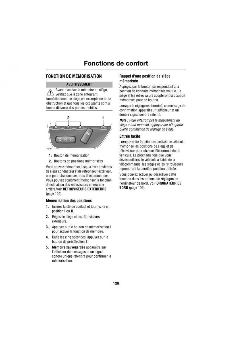 Land Rover Range Rover III 3 L322 manuel du proprietaire / page 246