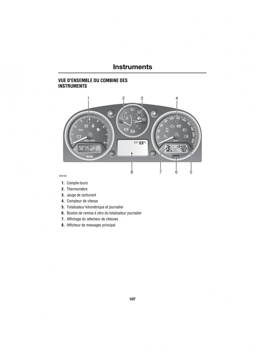 Land Rover Range Rover III 3 L322 manuel du proprietaire / page 263