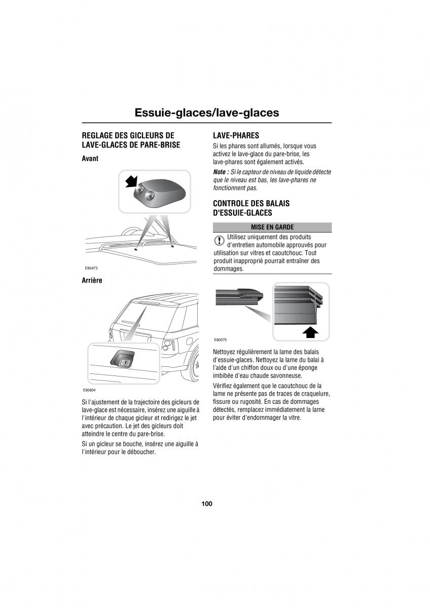 Land Rover Range Rover III 3 L322 manuel du proprietaire / page 273