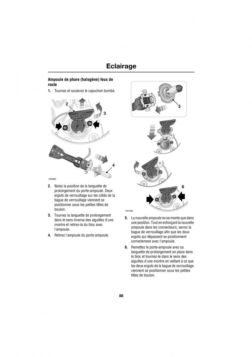 Land Rover Range Rover III 3 L322 manuel du proprietaire / page 286