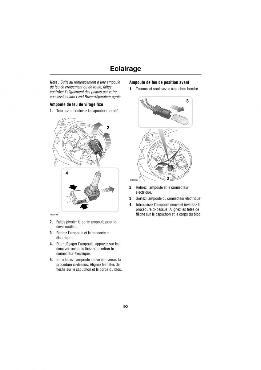 Land Rover Range Rover III 3 L322 manuel du proprietaire / page 288