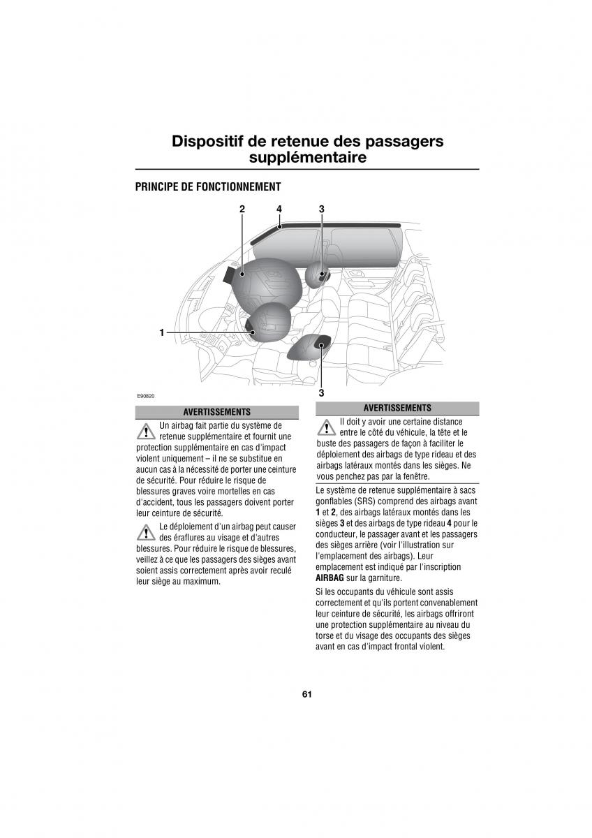 Land Rover Range Rover III 3 L322 manuel du proprietaire / page 304