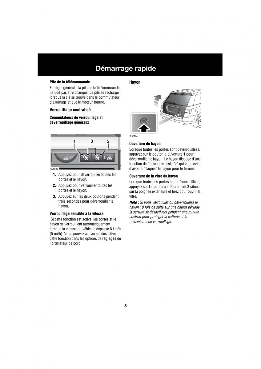 Land Rover Range Rover III 3 L322 manuel du proprietaire / page 341