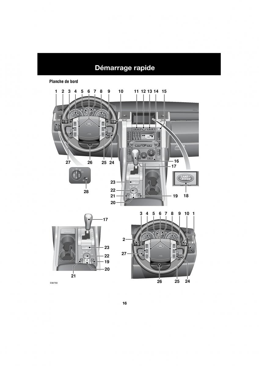 Land Rover Range Rover III 3 L322 manuel du proprietaire / page 349