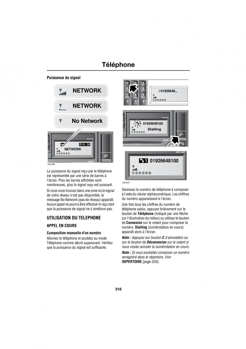 Land Rover Range Rover III 3 L322 manuel du proprietaire / page 39