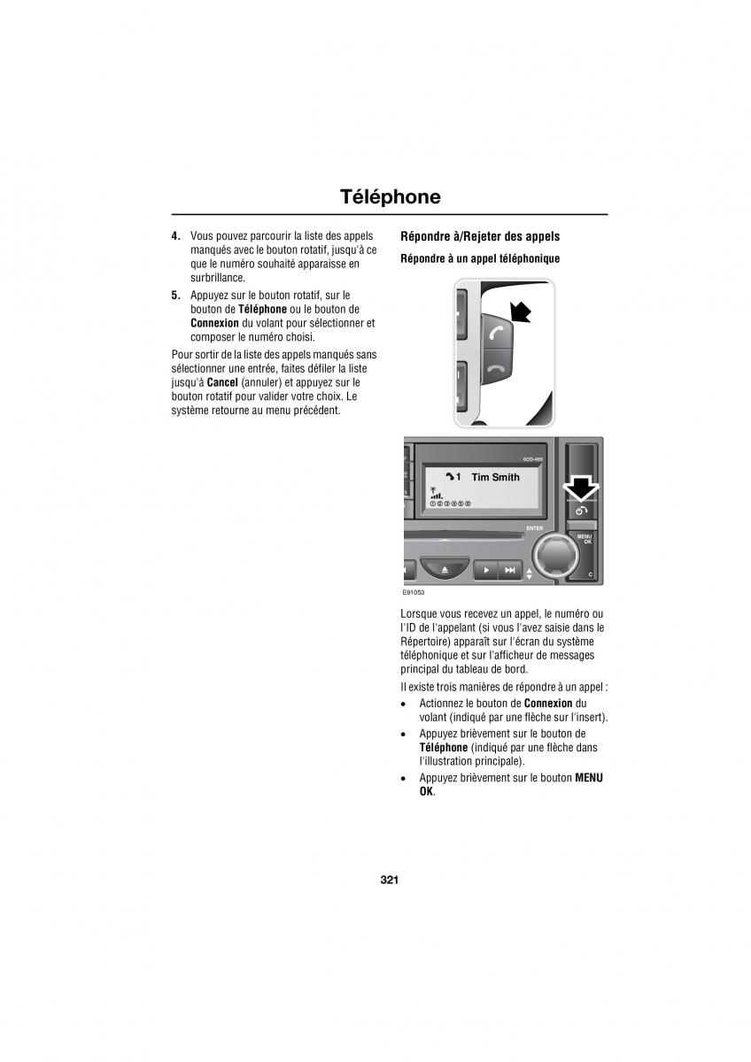 Land Rover Range Rover III 3 L322 manuel du proprietaire / page 42