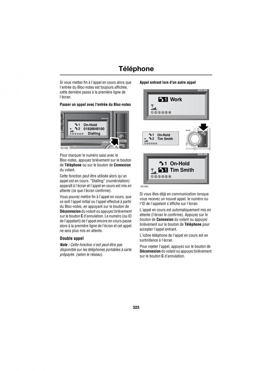 Land Rover Range Rover III 3 L322 manuel du proprietaire / page 44