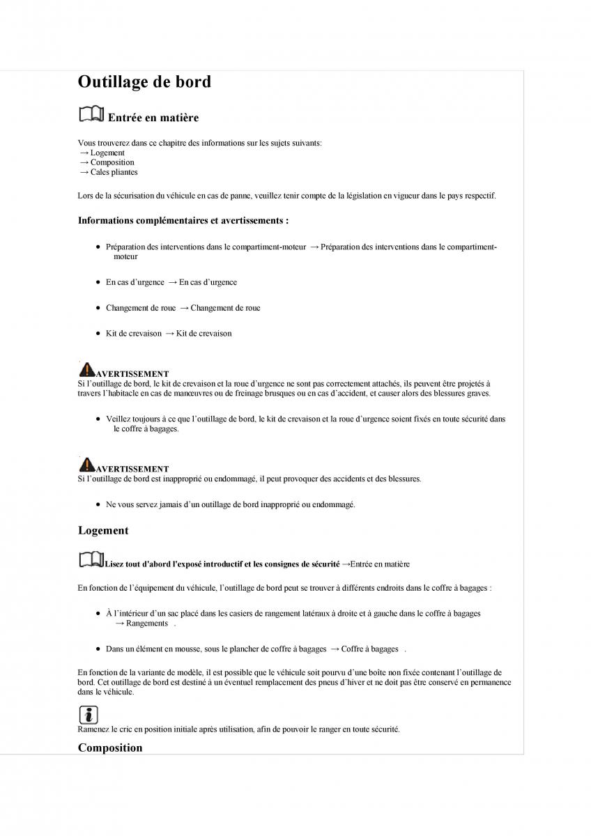 manuel du propriétaire  VW Tiguan II 2 manuel du proprietaire / page 563