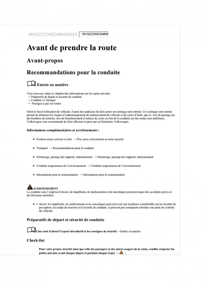 manuel du propriétaire  VW Tiguan II 2 manuel du proprietaire / page 58