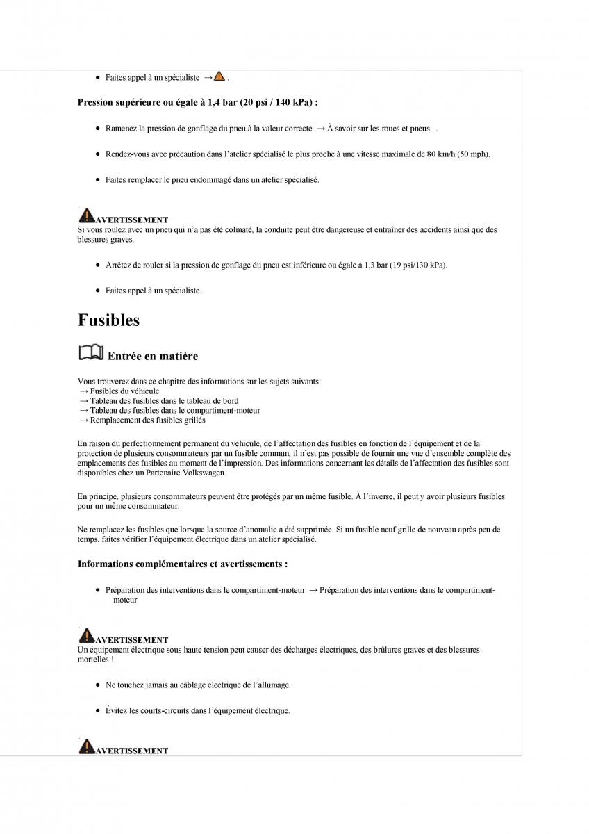 manuel du propriétaire  VW Tiguan II 2 manuel du proprietaire / page 582