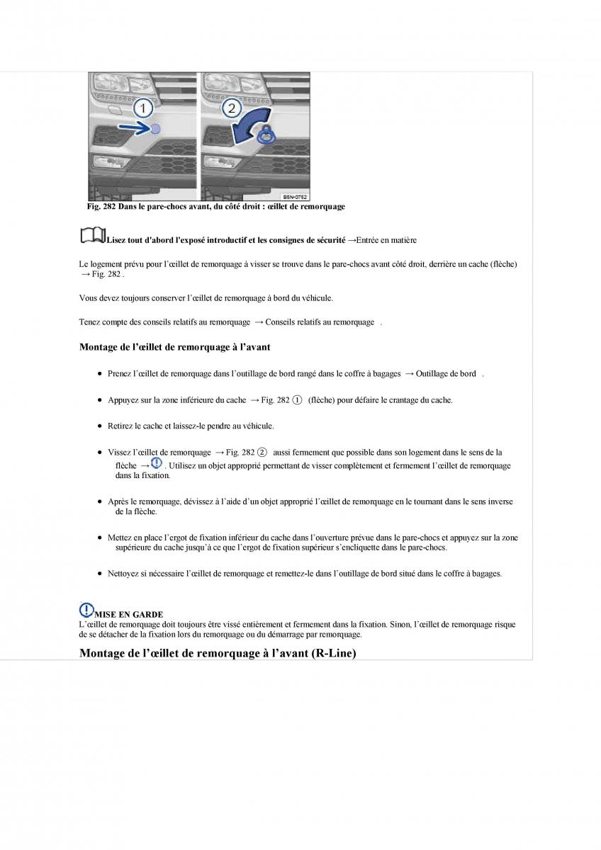 manuel du propriétaire  VW Tiguan II 2 manuel du proprietaire / page 610