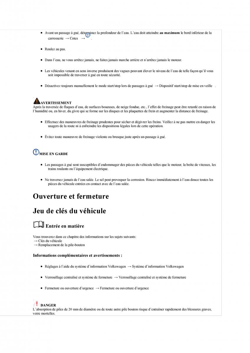 manuel du propriétaire  VW Tiguan II 2 manuel du proprietaire / page 62