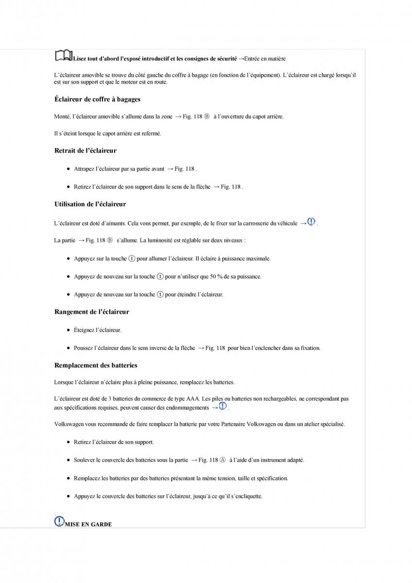 manuel du propriétaire  VW Tiguan II 2 manuel du proprietaire / page 202