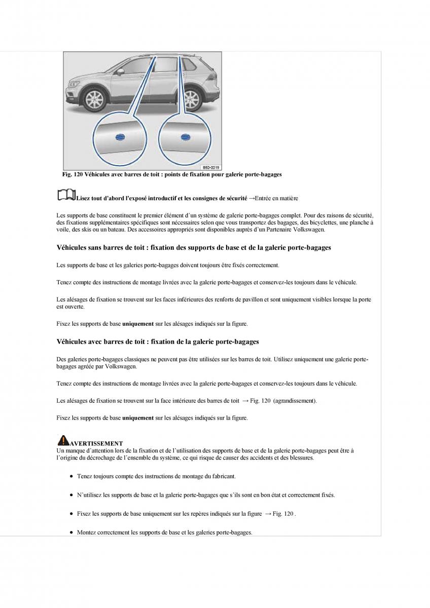 manuel du propriétaire  VW Tiguan II 2 manuel du proprietaire / page 205