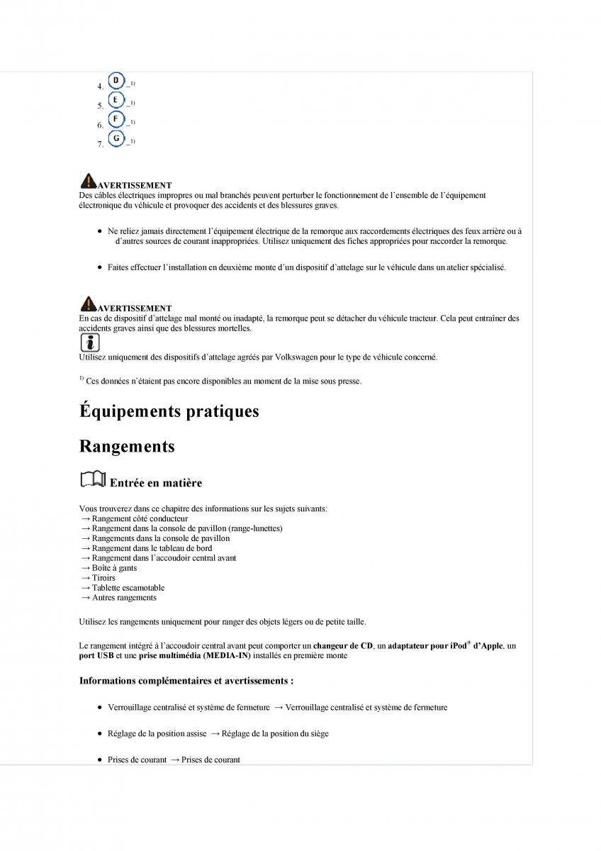 manuel du propriétaire  VW Tiguan II 2 manuel du proprietaire / page 221