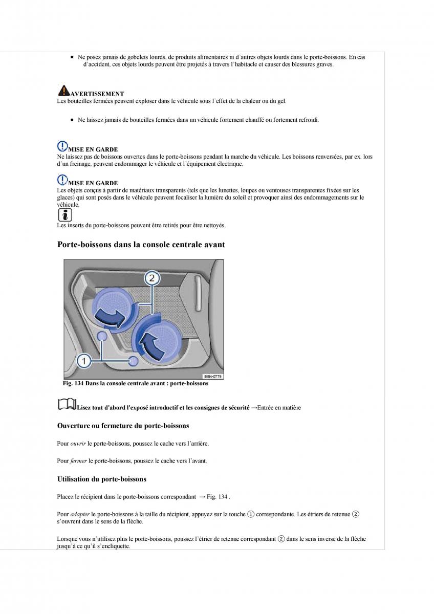 manuel du propriétaire  VW Tiguan II 2 manuel du proprietaire / page 230