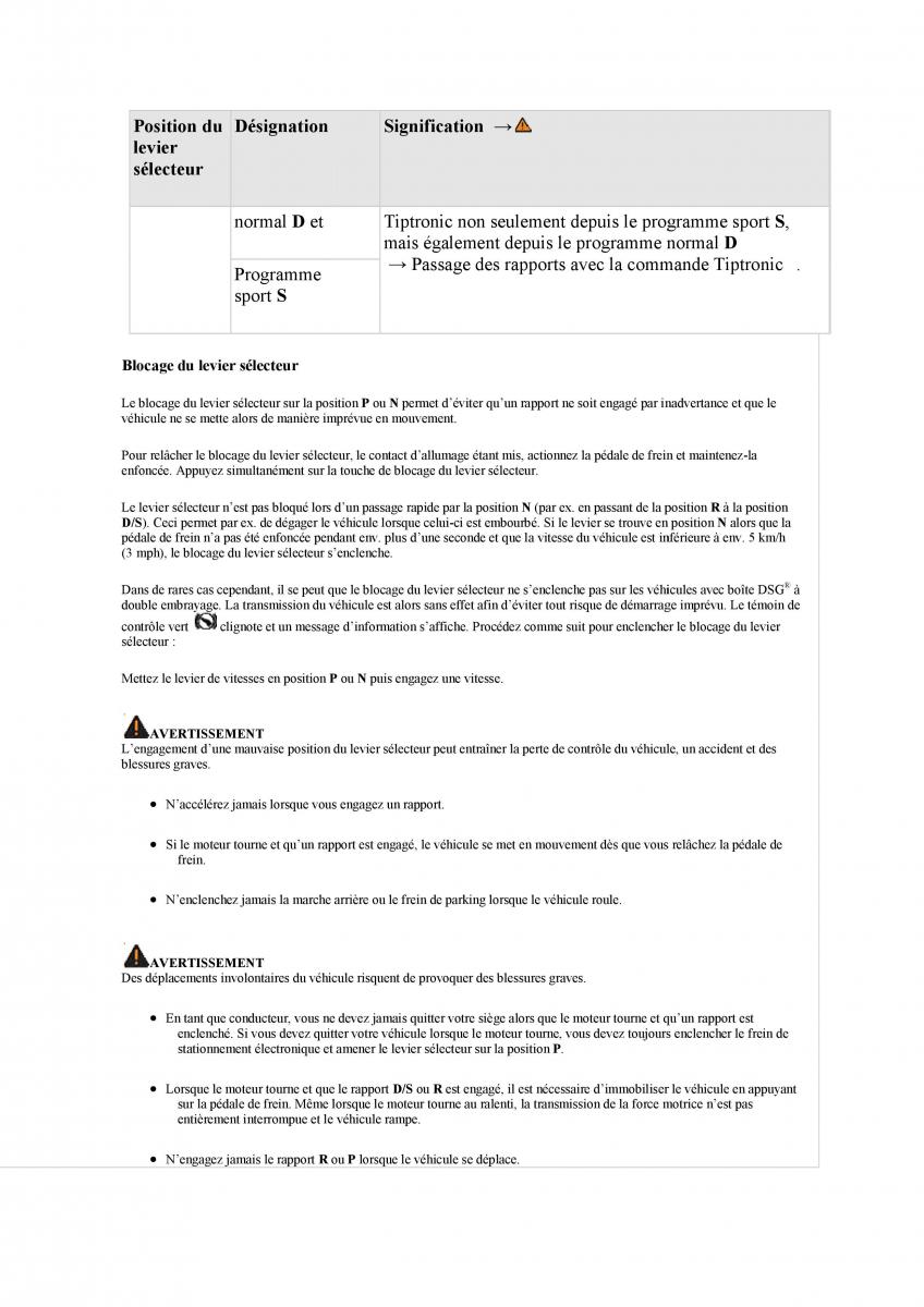 manuel du propriétaire  VW Tiguan II 2 manuel du proprietaire / page 256