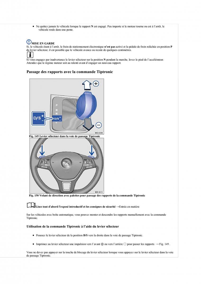 manuel du propriétaire  VW Tiguan II 2 manuel du proprietaire / page 257