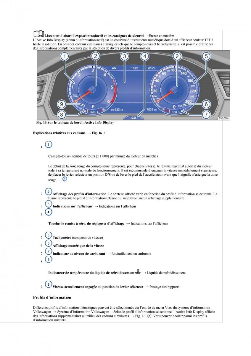 manuel du propriétaire  VW Tiguan II 2 manuel du proprietaire / page 26