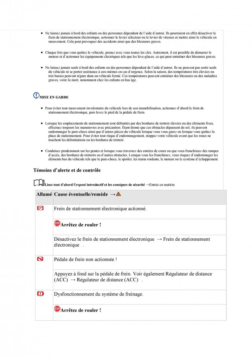 manuel du propriétaire  VW Tiguan II 2 manuel du proprietaire / page 263