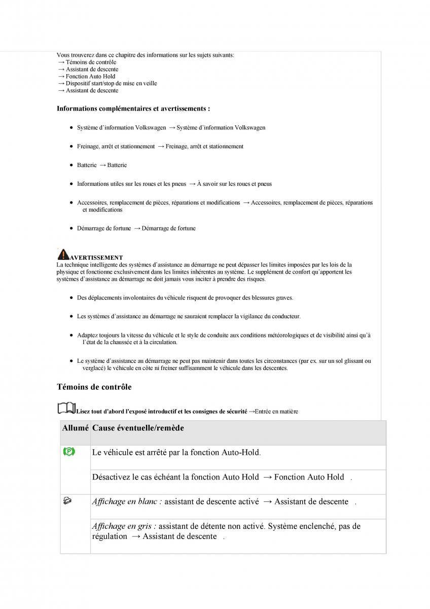 manuel du propriétaire  VW Tiguan II 2 manuel du proprietaire / page 286