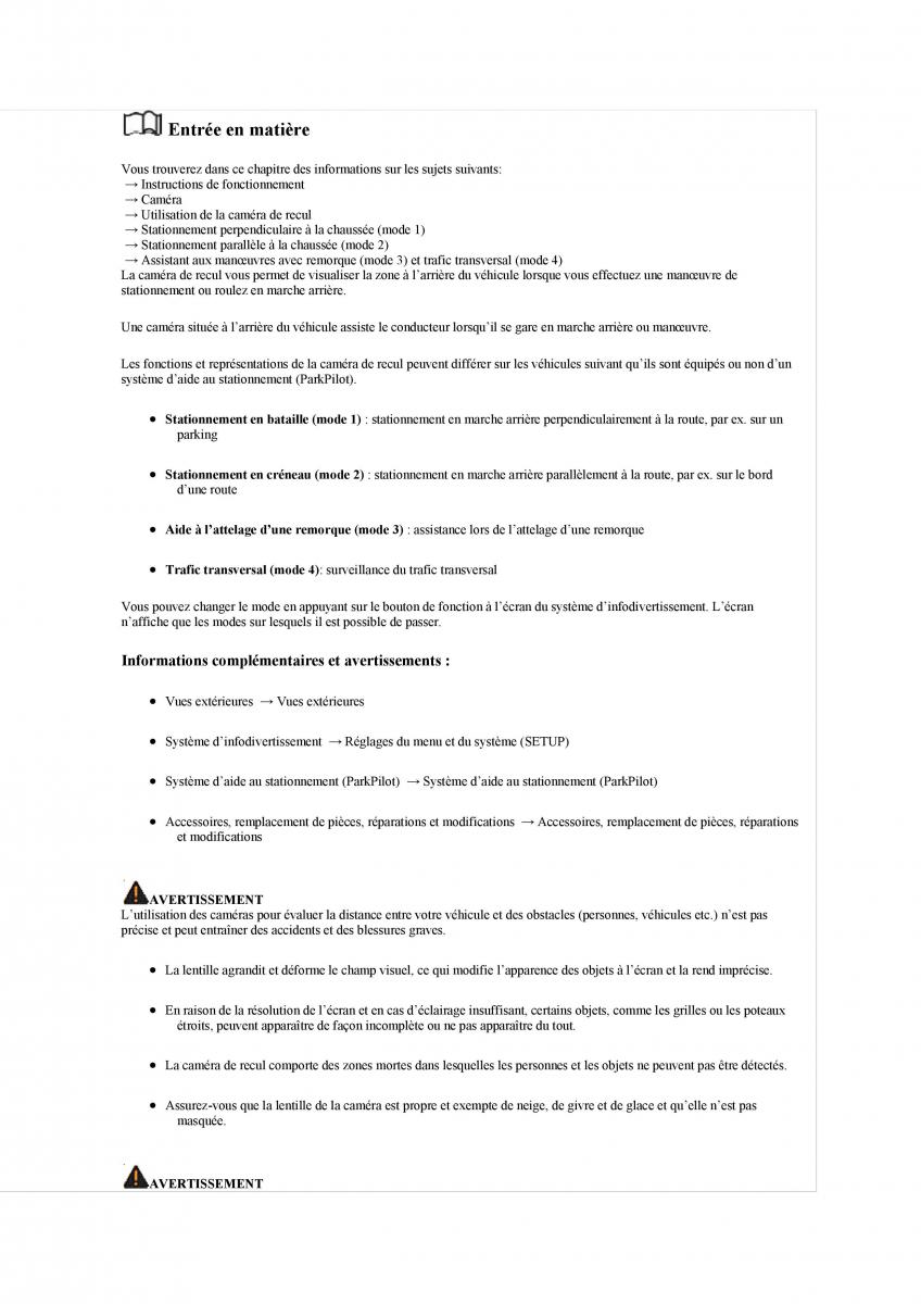 manuel du propriétaire  VW Tiguan II 2 manuel du proprietaire / page 304