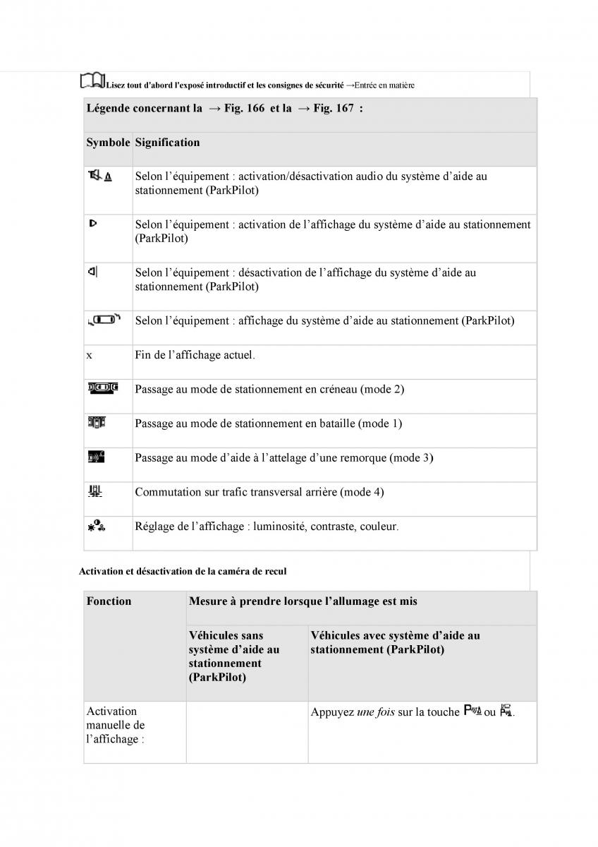 manuel du propriétaire  VW Tiguan II 2 manuel du proprietaire / page 308