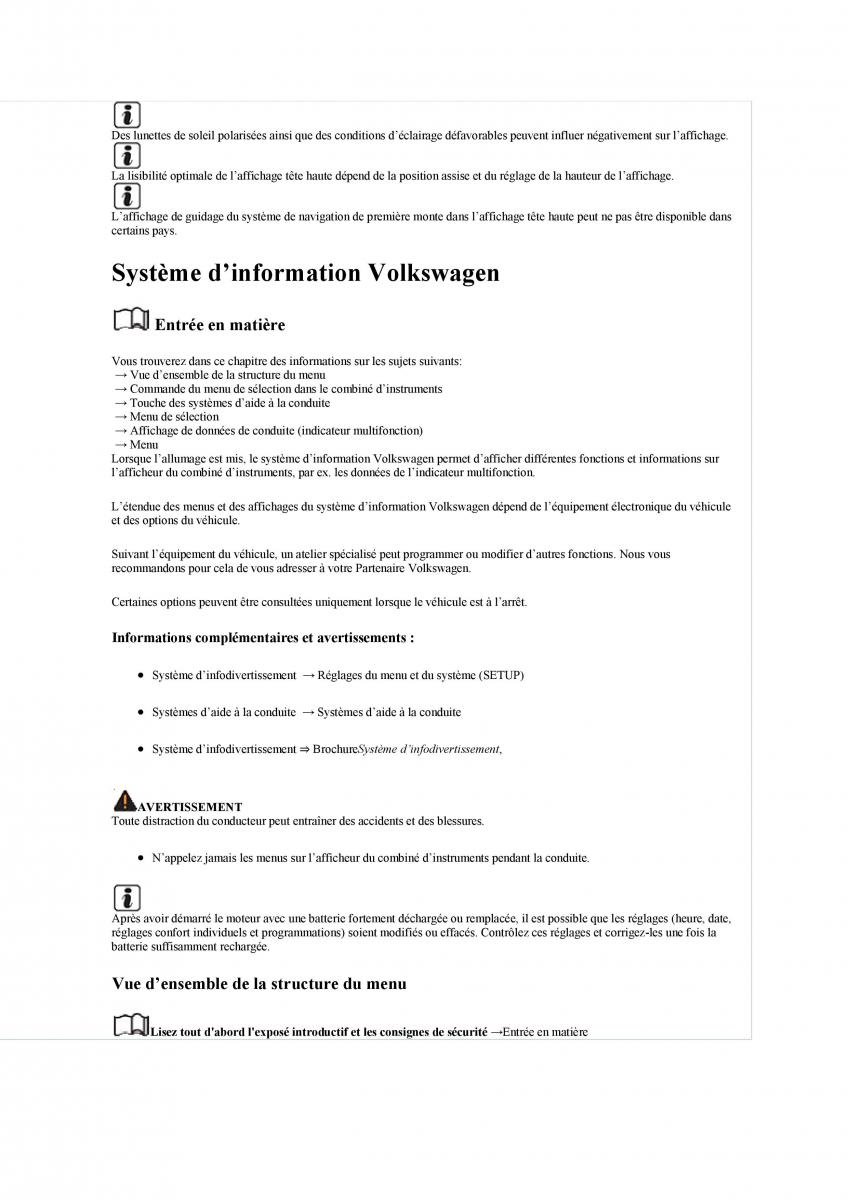 manuel du propriétaire  VW Tiguan II 2 manuel du proprietaire / page 37