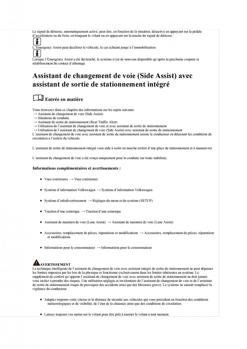 manuel du propriétaire  VW Tiguan II 2 manuel du proprietaire / page 386