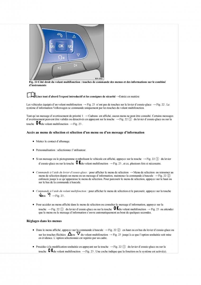 manuel du propriétaire  VW Tiguan II 2 manuel du proprietaire / page 39