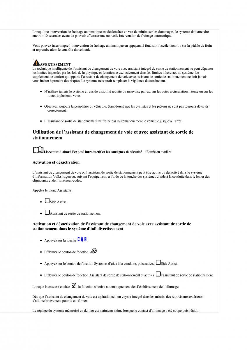 manuel du propriétaire  VW Tiguan II 2 manuel du proprietaire / page 392