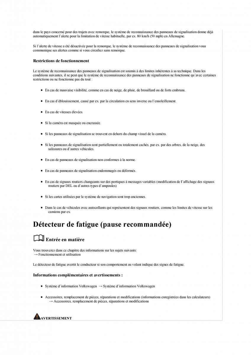 manuel du propriétaire  VW Tiguan II 2 manuel du proprietaire / page 399