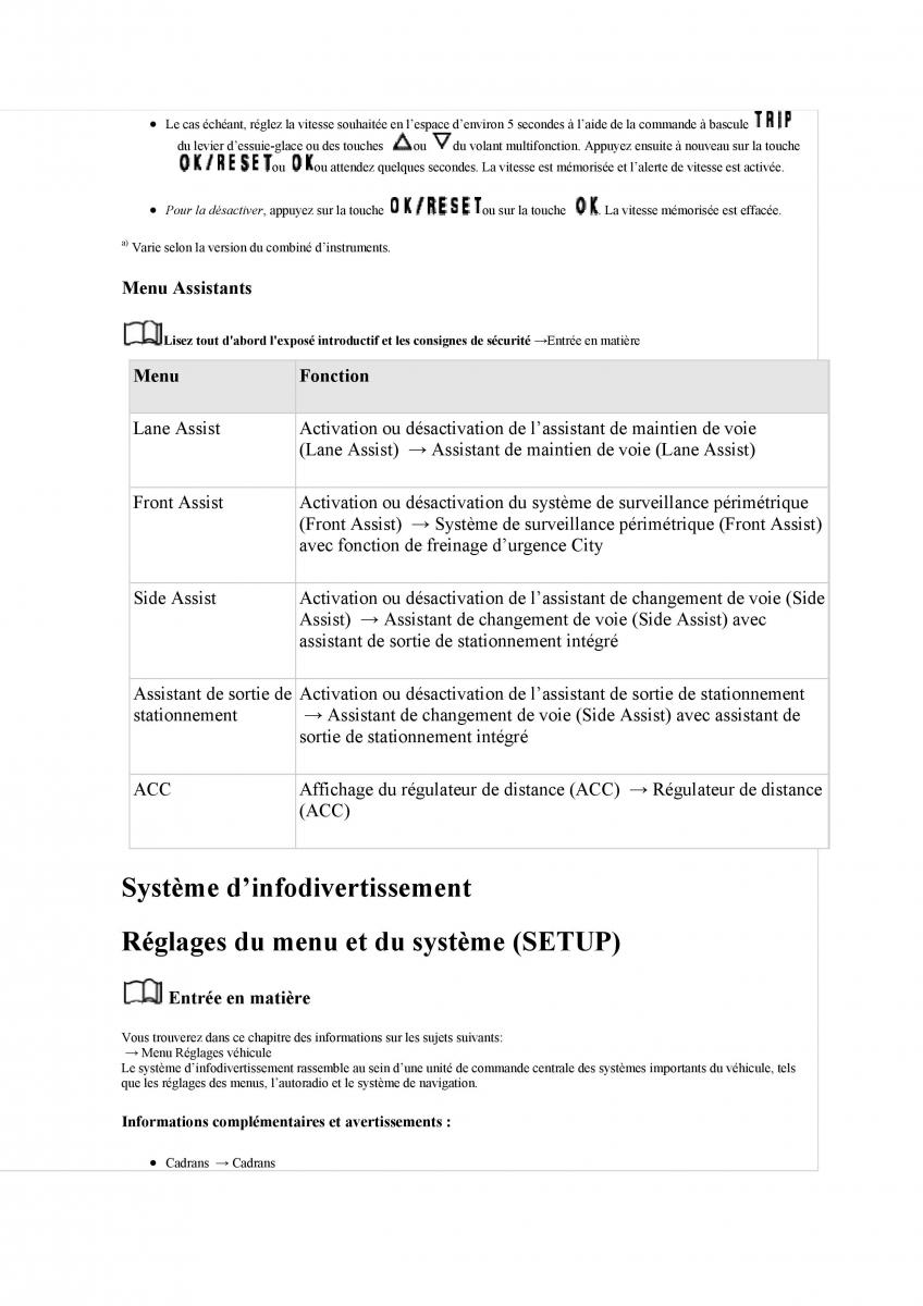 manuel du propriétaire  VW Tiguan II 2 manuel du proprietaire / page 45