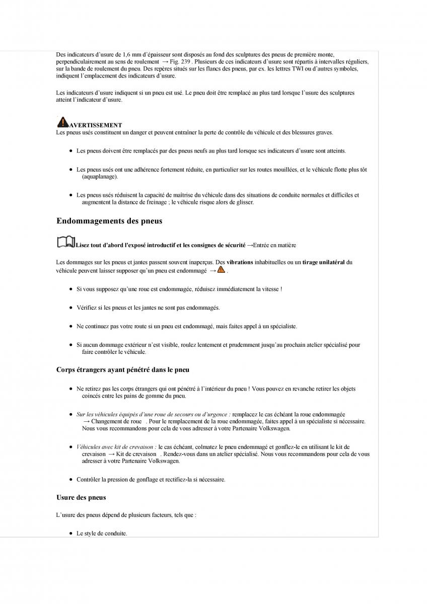 manuel du propriétaire  VW Tiguan II 2 manuel du proprietaire / page 503