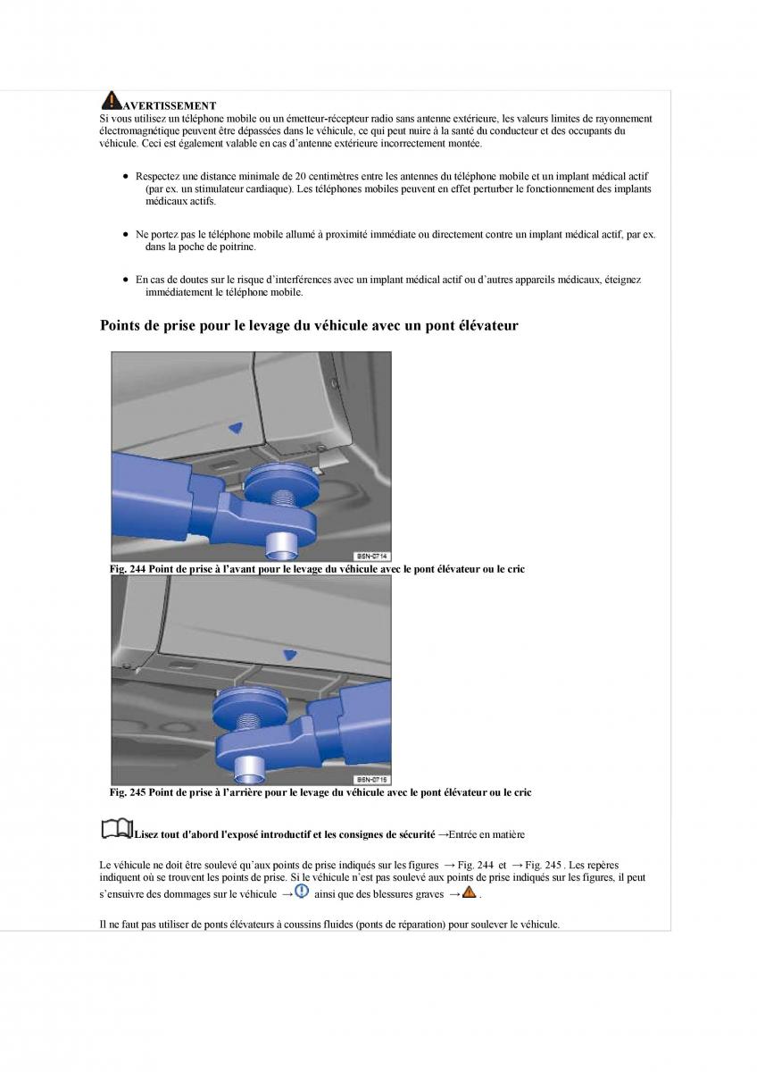 manuel du propriétaire  VW Tiguan II 2 manuel du proprietaire / page 536