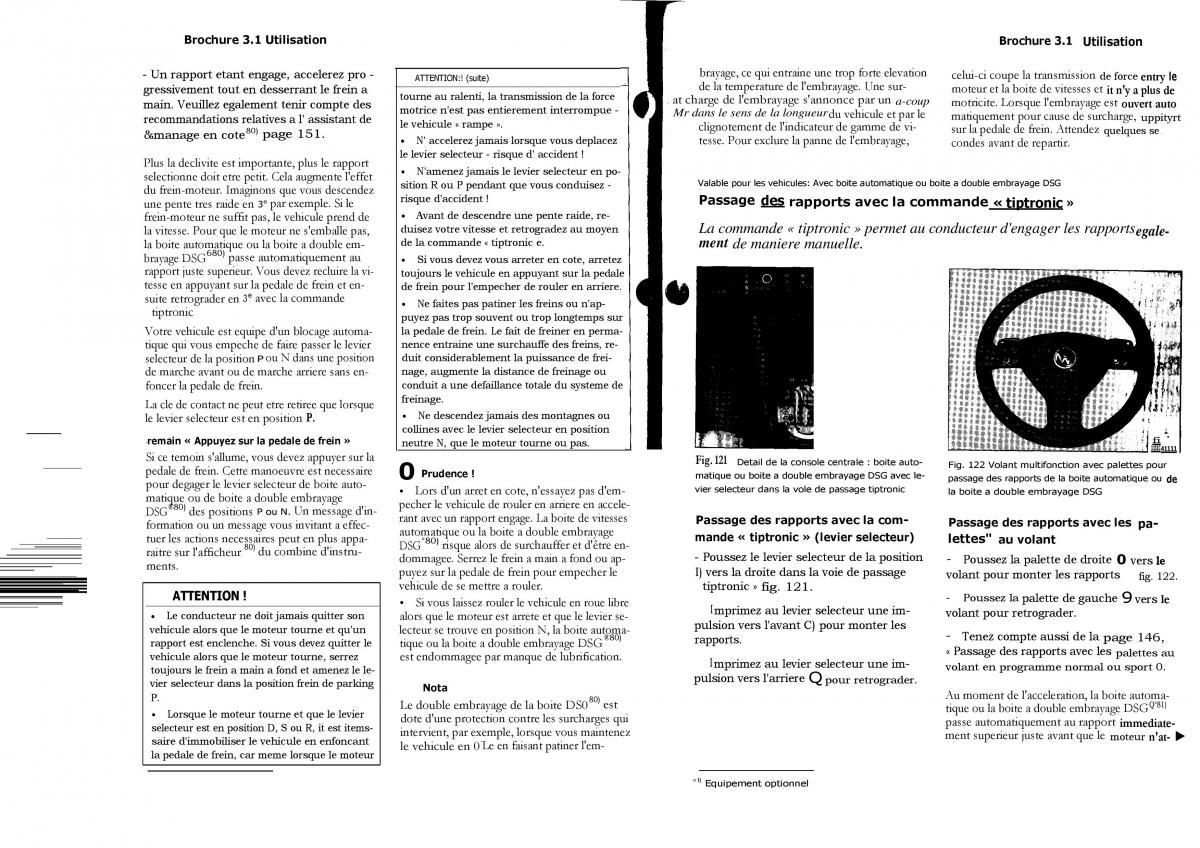 VW Touran manuel du proprietaire / page 82
