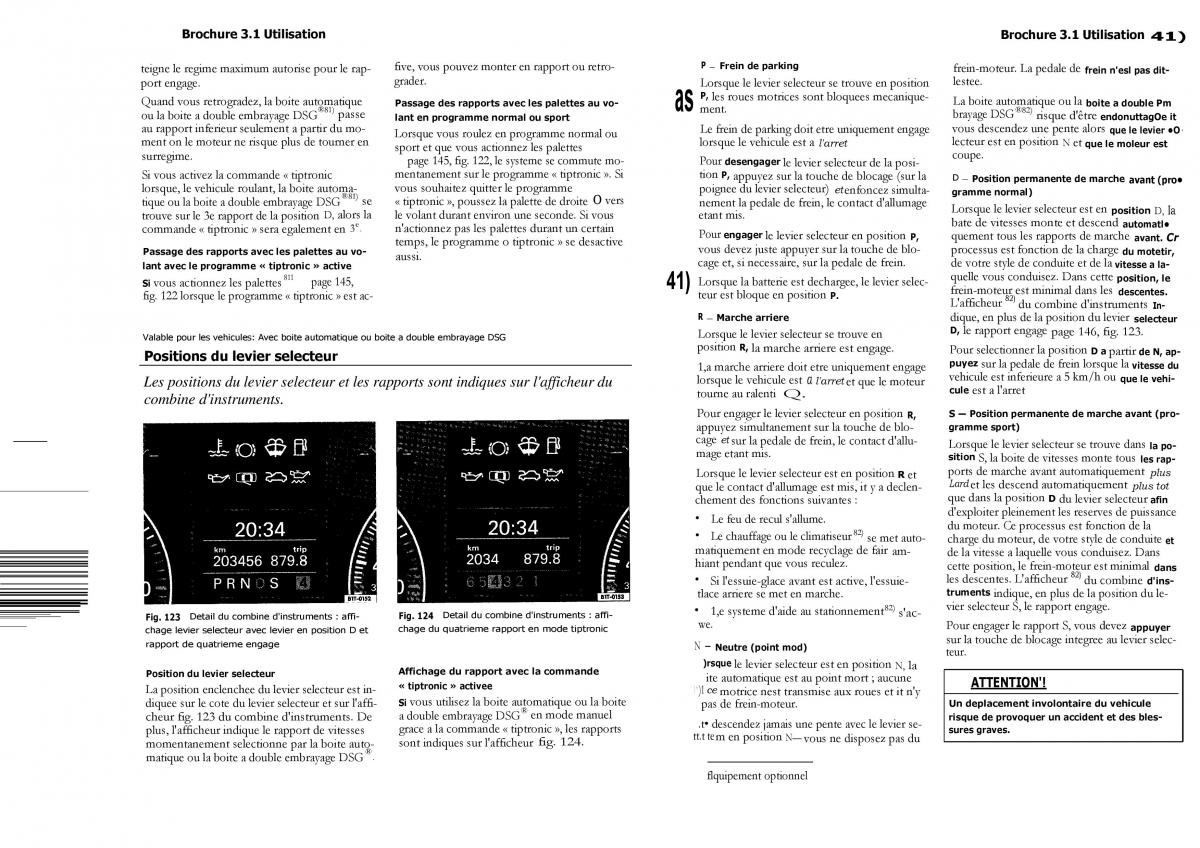 VW Touran manuel du proprietaire / page 83