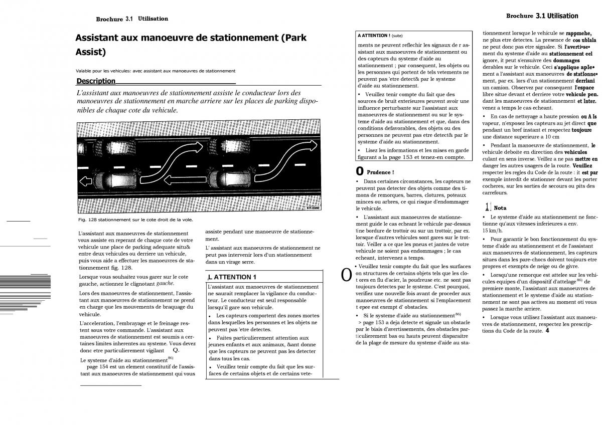 VW Touran manuel du proprietaire / page 87