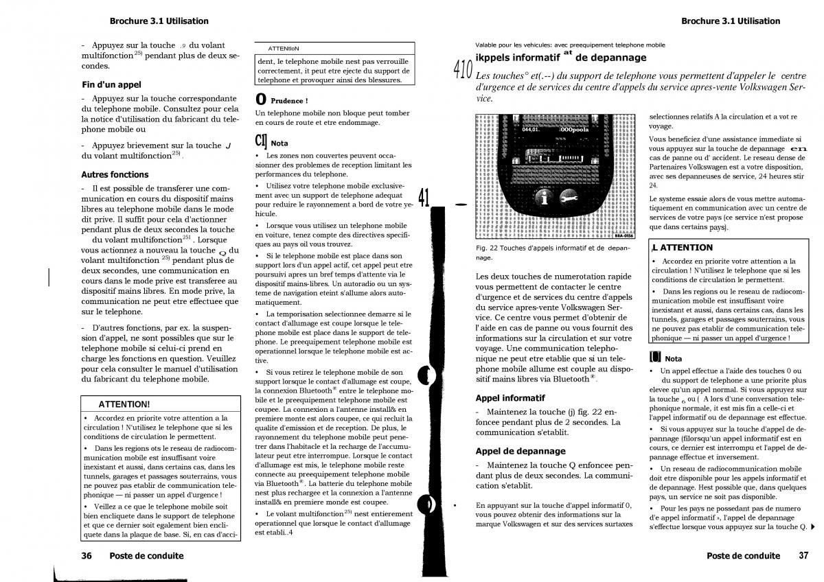 VW Touran manuel du proprietaire / page 28