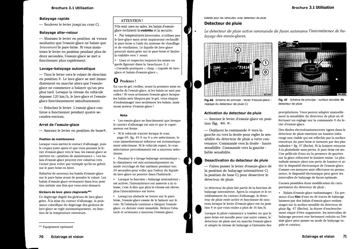 VW Touran manuel du proprietaire / page 45