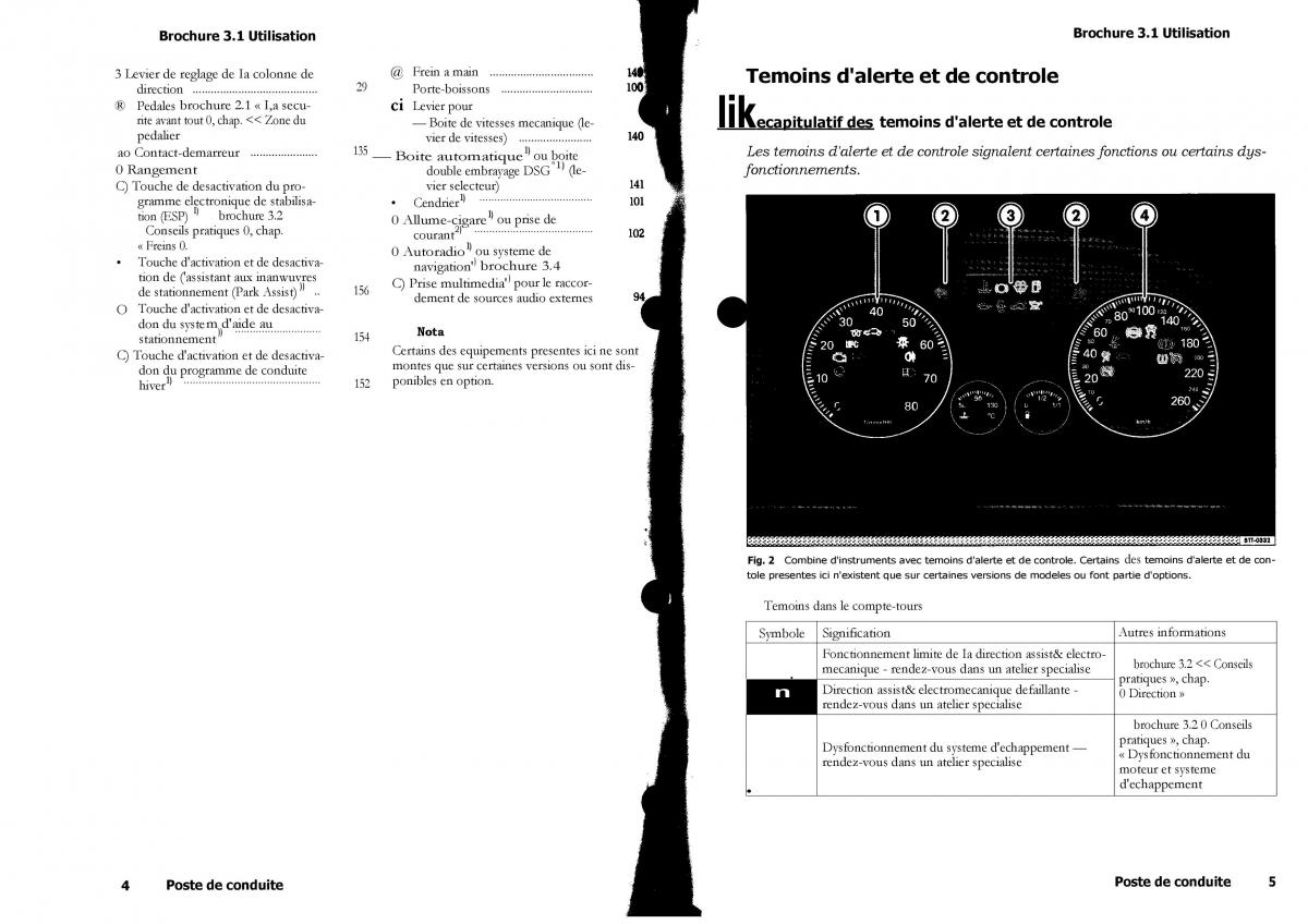 VW Touran manuel du proprietaire / page 5