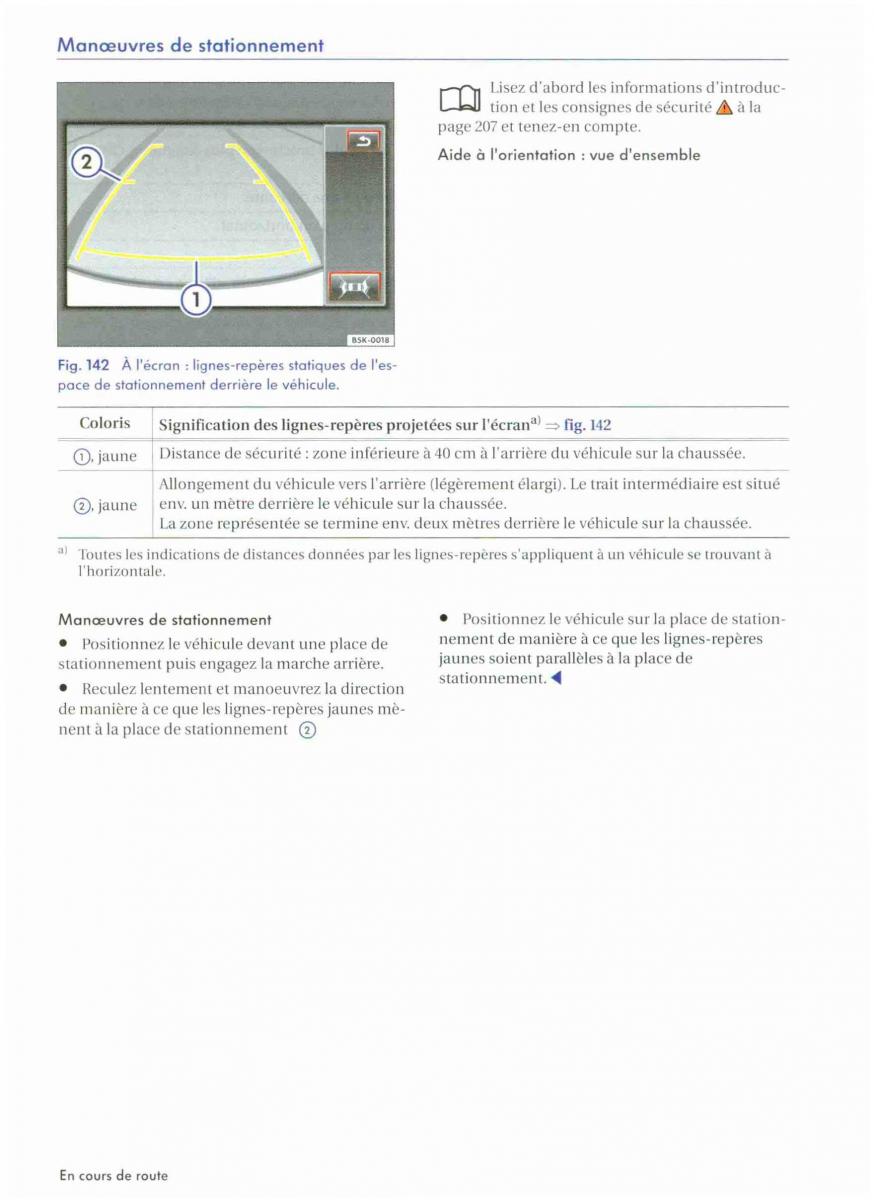 VW Golf VI 6 manuel du proprietaire / page 212