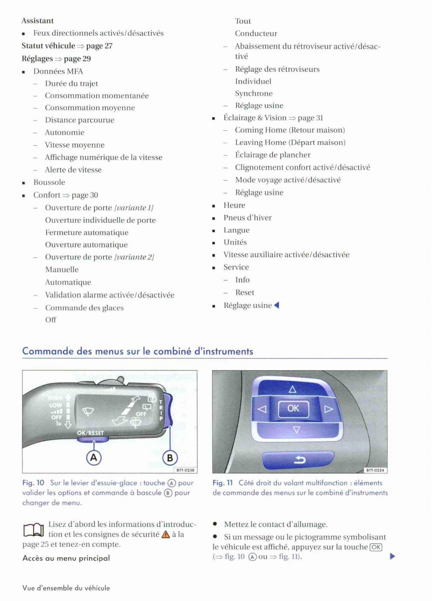 VW Golf VI 6 manuel du proprietaire / page 28