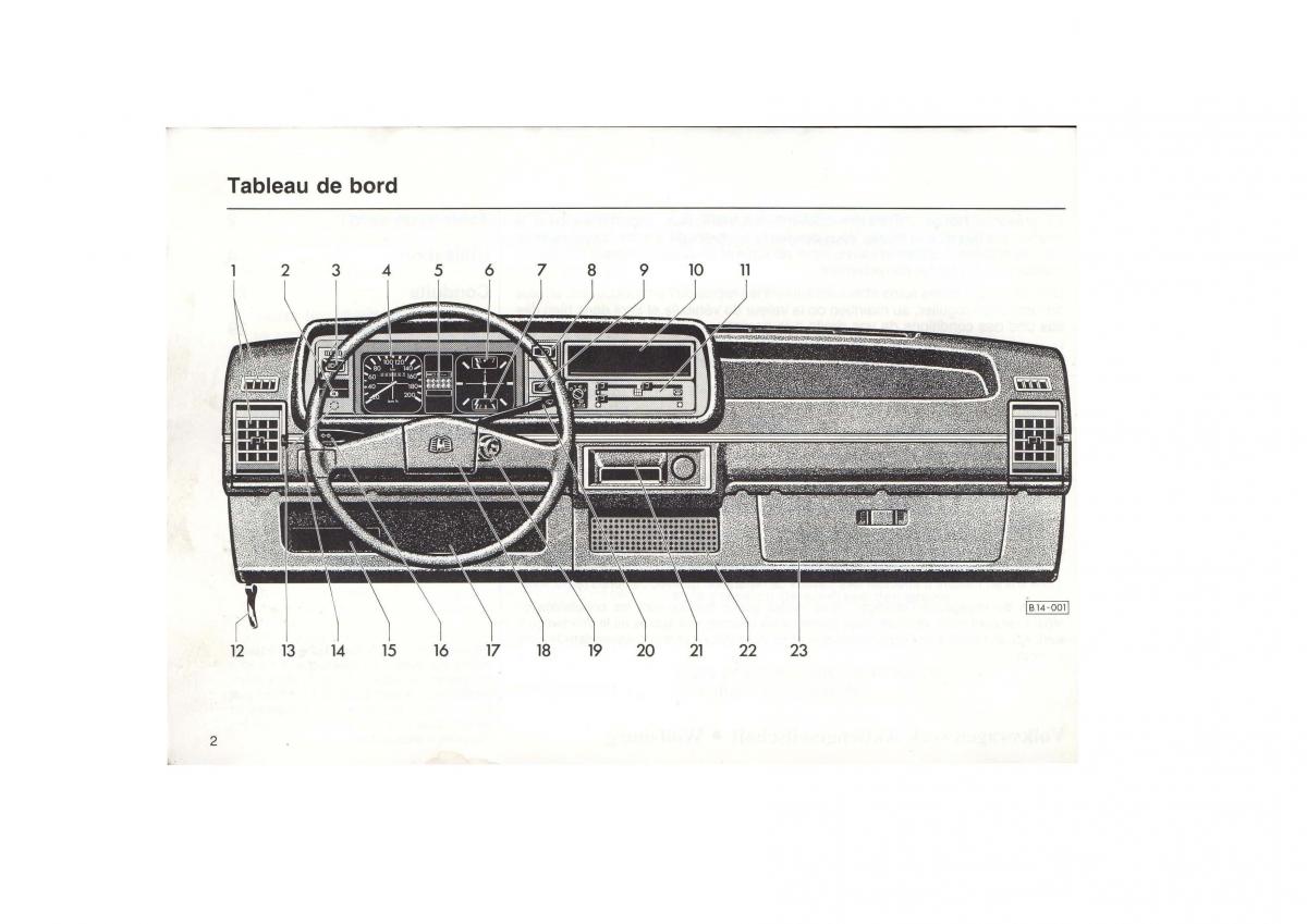 VW Golf I 1 pickup manuel du proprietaire / page 4