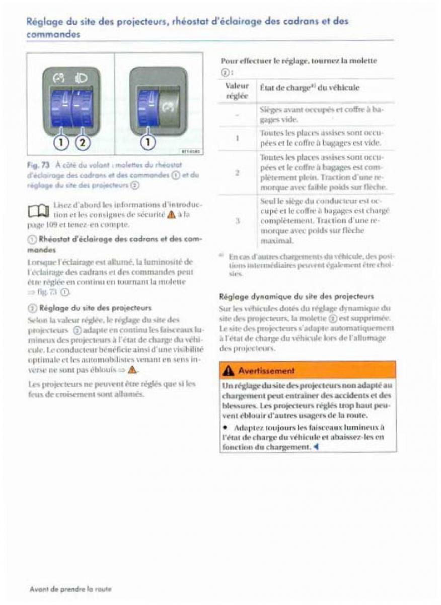 VW Golf Plus manuel du proprietaire / page 118